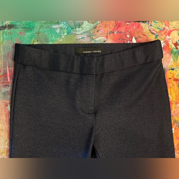 Amanda + Chelsea Straight Leg Pants - Navy - Size 0 - Picture 3 of 7